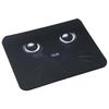9.45 X 7.87 X 0.12 Inches Black Cat Gaming Mouse Pad Rubber+cloth Desktop Pad  Office