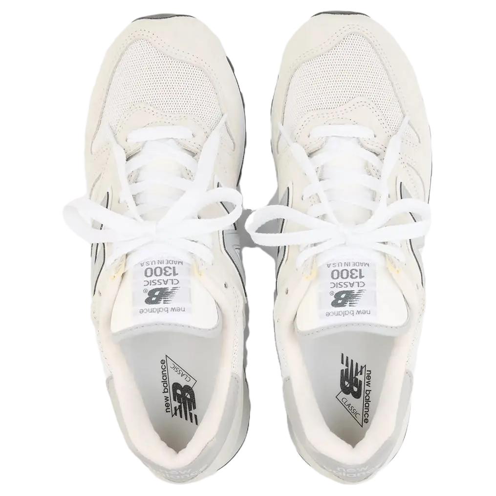 New Balance 1300 Сделано в США Белые кроссовки унисекс с морской солью кремово-серые U1300WH