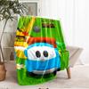 Cute Cars Theme Printed Blanket - Perfect for Couch, Bed, Travel & Outdoor Use | Machine Washable, Cozy & Durable.