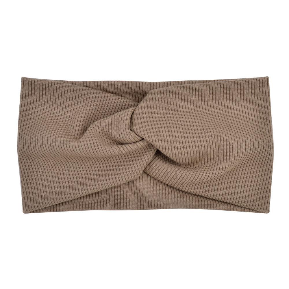 Большой размер Детская повязка на голову Девочки Йога Спорт Дети Дети Взрослые Женщины Повязка Однотонная Витая Узловая Мягкие Аксессуары для волос Тюрбан