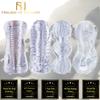 Male Clear Masturbator  Stroker Silicone Soft Transparent  Masturbators