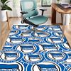 Hertha BSC Pattern Rug, Indoor/Outdoor Mat, for Picnic, Gameroom, Bedroom, Office, Living Room, Home Decor Carpet, Birthday Gift
