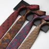 Деловой галстук Мужской костюм Платье Красный Зеленый Ведущий Сцена Свадьба 8 см Узор Ручная работа