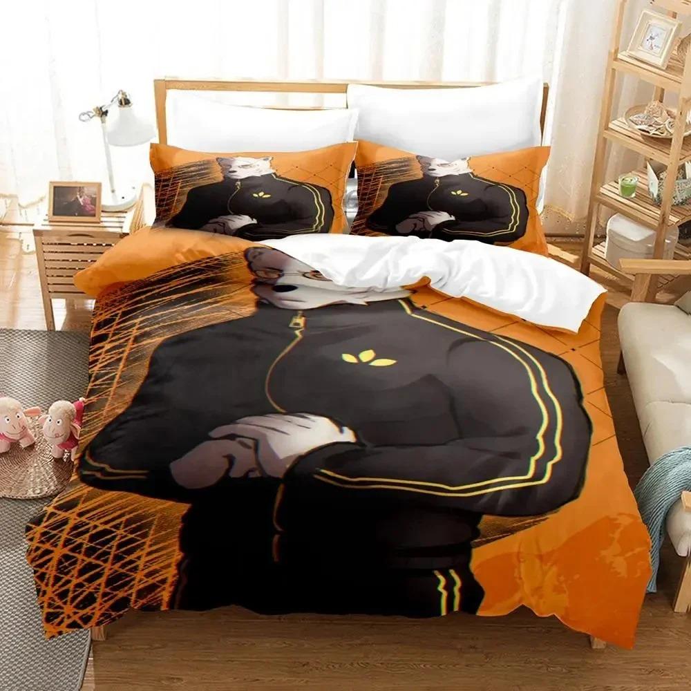 3D Print Anime Odd Taxi Bedding Set Duvet Cover Pillowcase Comforter King Queen Size Boys Adult Bedding Set