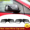 Rear View Mirror Covers For Mercedes-Benz W204 E W212 W176 W246 CLS C218 GLA X156 ABS Carbon Fiber Gloss Black