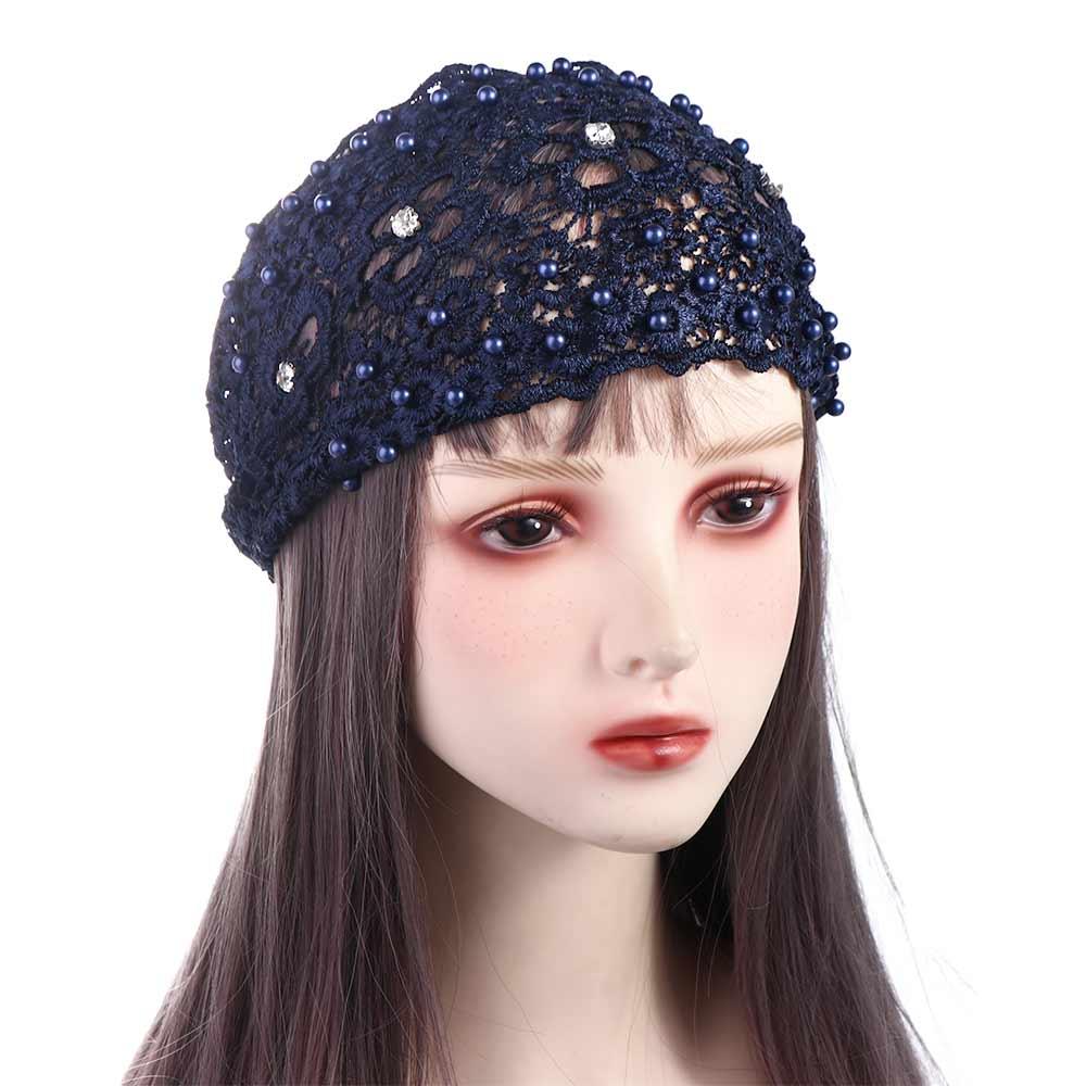 Cover Flower For Women Makeup For Girls Diamond Wide Side Hair Accessories Women Hairband Lace Hair Hoop Korean Style Headband
