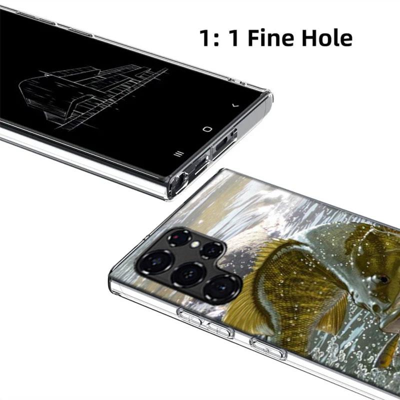 Fishing Gear Fish Cases Phone Case for Samsung Galaxy S26 Ultra S25 Edge S24 S23 FE S21 Plus S20 S22 S10 Cover TPU Capa Shell Sh