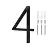 Modern Design Floating House Numbers Floating Design House Number Sign Address Plaque  Home Door