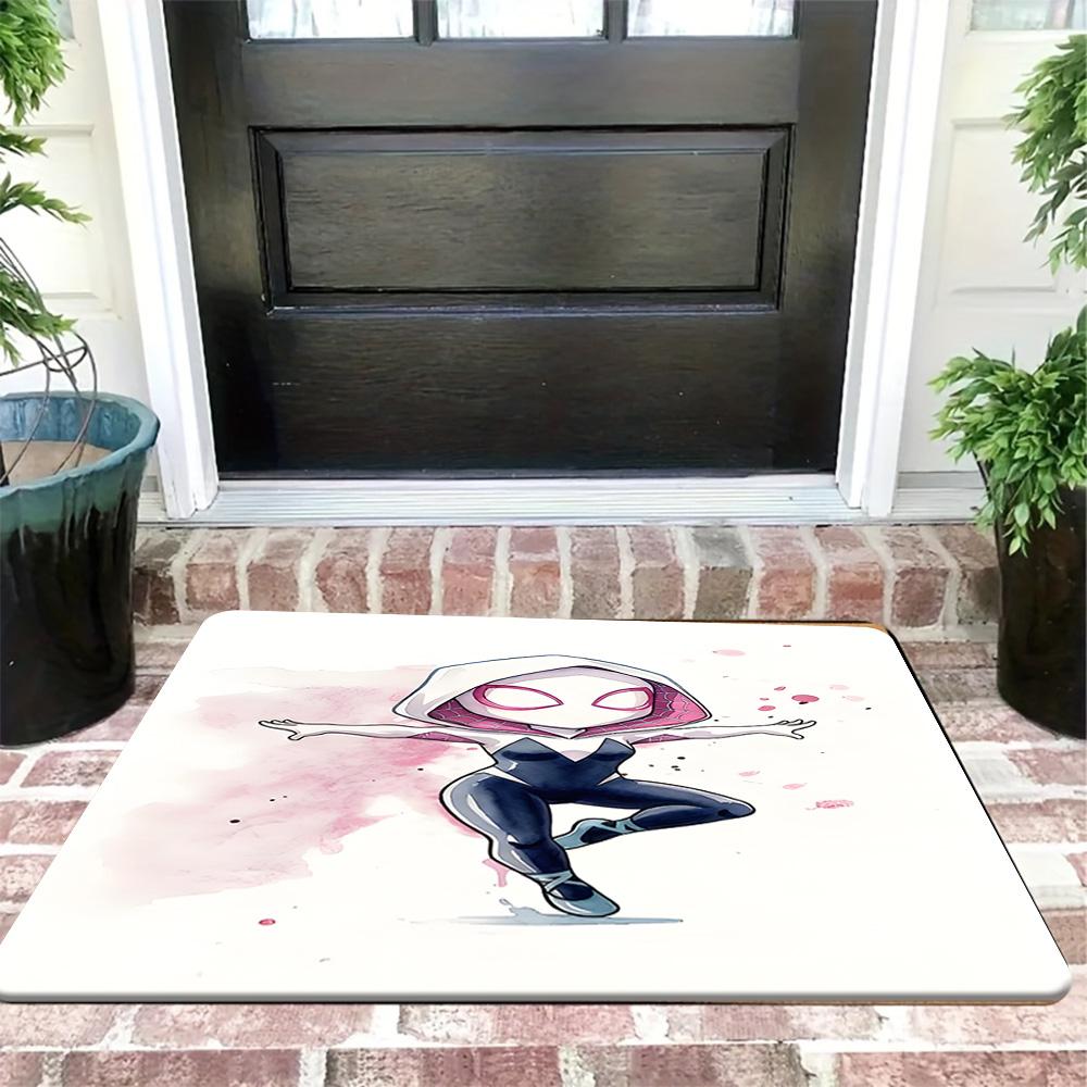 Adorable Aristocats Marie Cat Pink Bow Rug - Soft & Washable Floor Mat for Living Room, Bedroom, Kitchen, Bathroom, Entryway D
