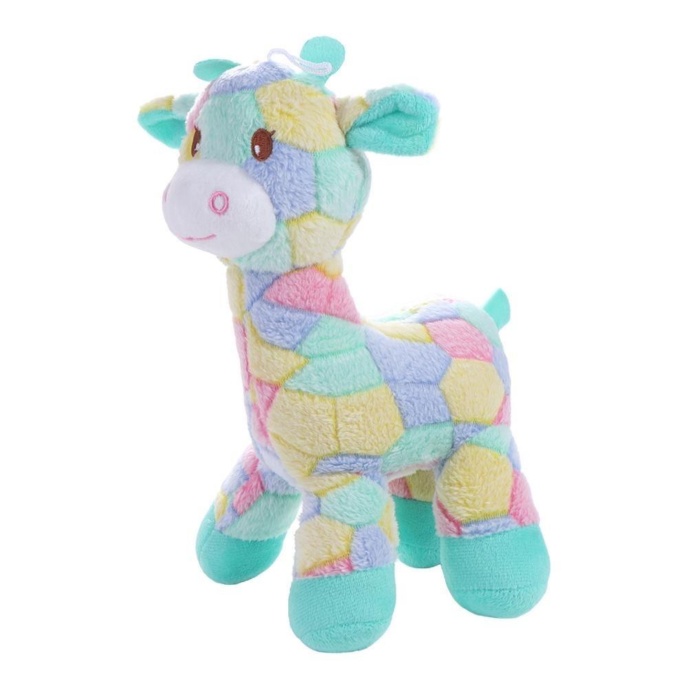 Soft Pillow Home Decor Pillow Dolls Fawn Plush Toy Stuffed Toys Giraffe Doll Rainbow Giraffe Plush
