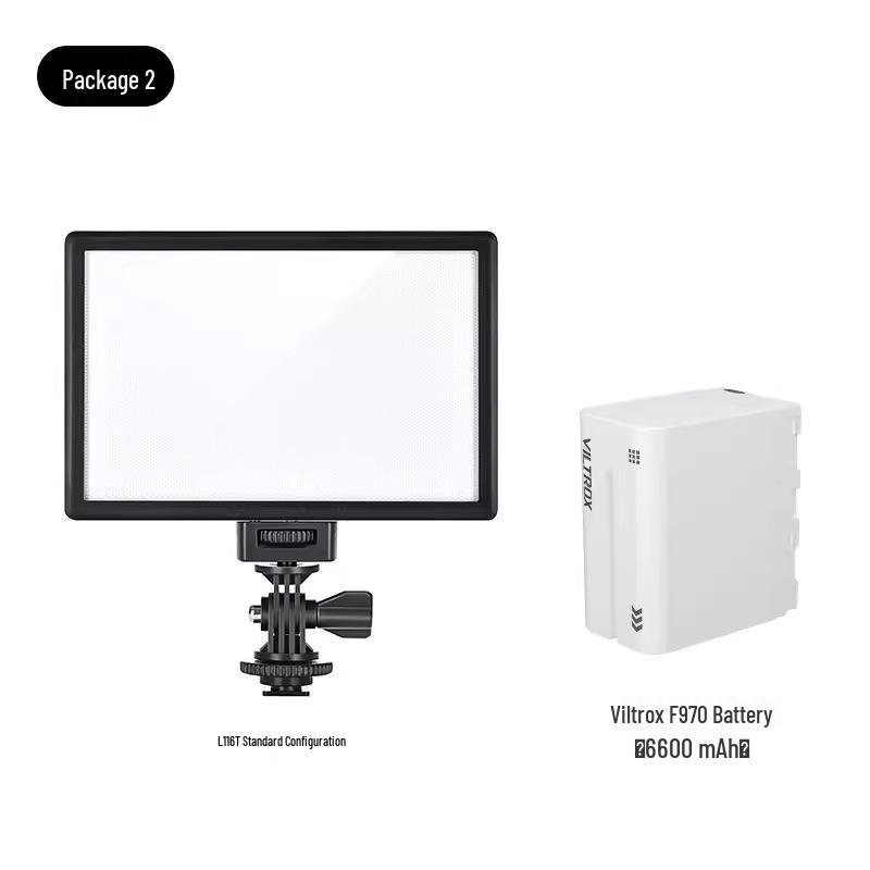 Viltrox L116T Светодиодная заполняющая подсветка для DSLR видеосъемки и фотографии