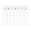 Message Note Monthly Weekly Planner Schedule Acrylic Calendar Board  Restaurant