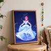 Disney Золушка цифровой набор для масляной живописи DIY ручная работа украшение для дома подарок