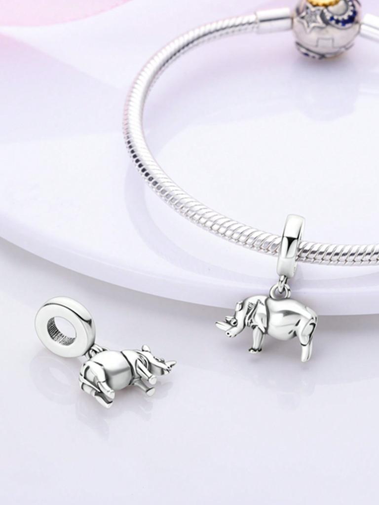 Шармы Плата Животные Щенки Тигры Зебры Бусины Шарм Медь Покрытая Подходит Шармы Оригинальный Браслет Для Изготовления Украшений Diy Шарм