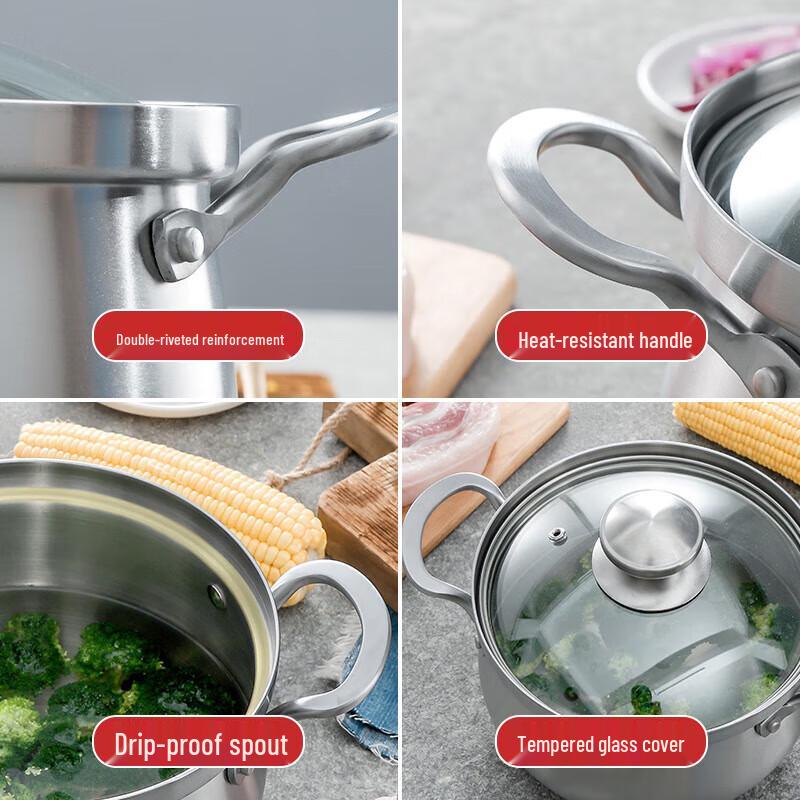 304 Stainless Steel Multi-Purpose Stockpot