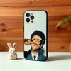 1 шт. Чехол для телефона The W-Weeknd XO Для iPhone17,16,15,14,13,12Plus,Pro Max,XS,5G Мягкий силиконовый Черный чехол