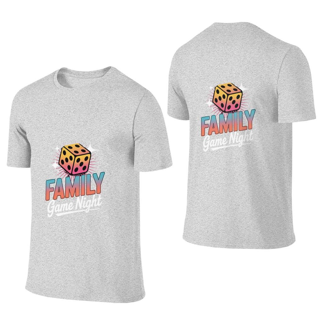 Matching Family Game Night Game Dice Versatile Reversible Tshirt Sports Leisure Designer Style Shirt
