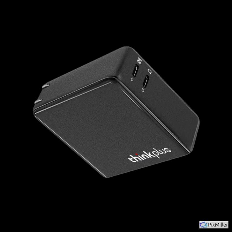 Двухпортовое зарядное устройство для ноутбука Lenovo Thinkplus 135 Вт GaN