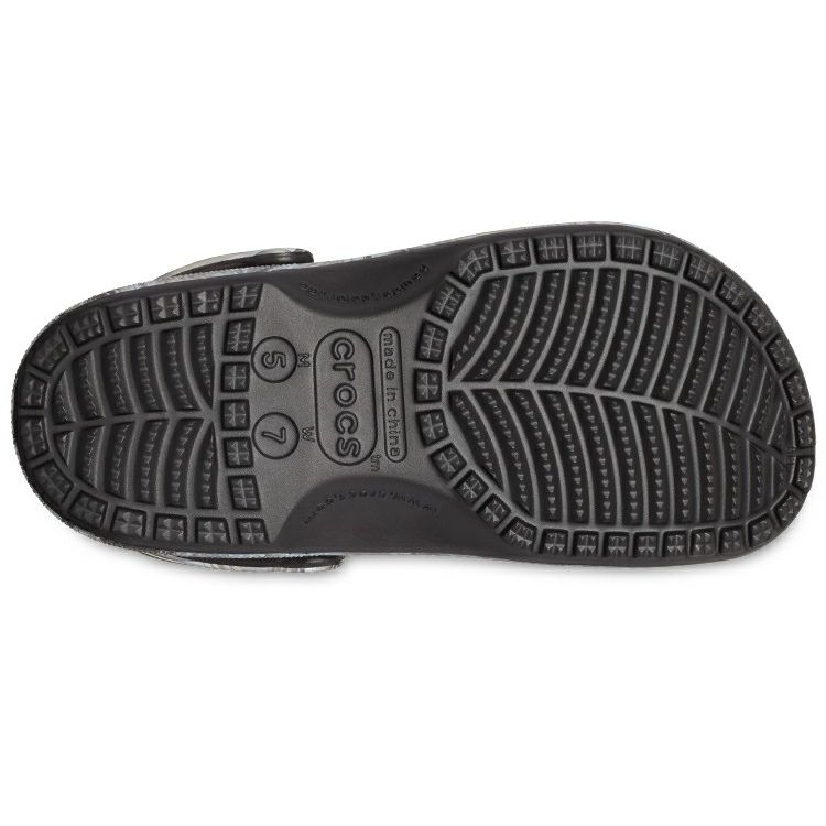 Crocs Унисекс Классические Клоги EVA Диско Разноцветные Черные 208120-0C4