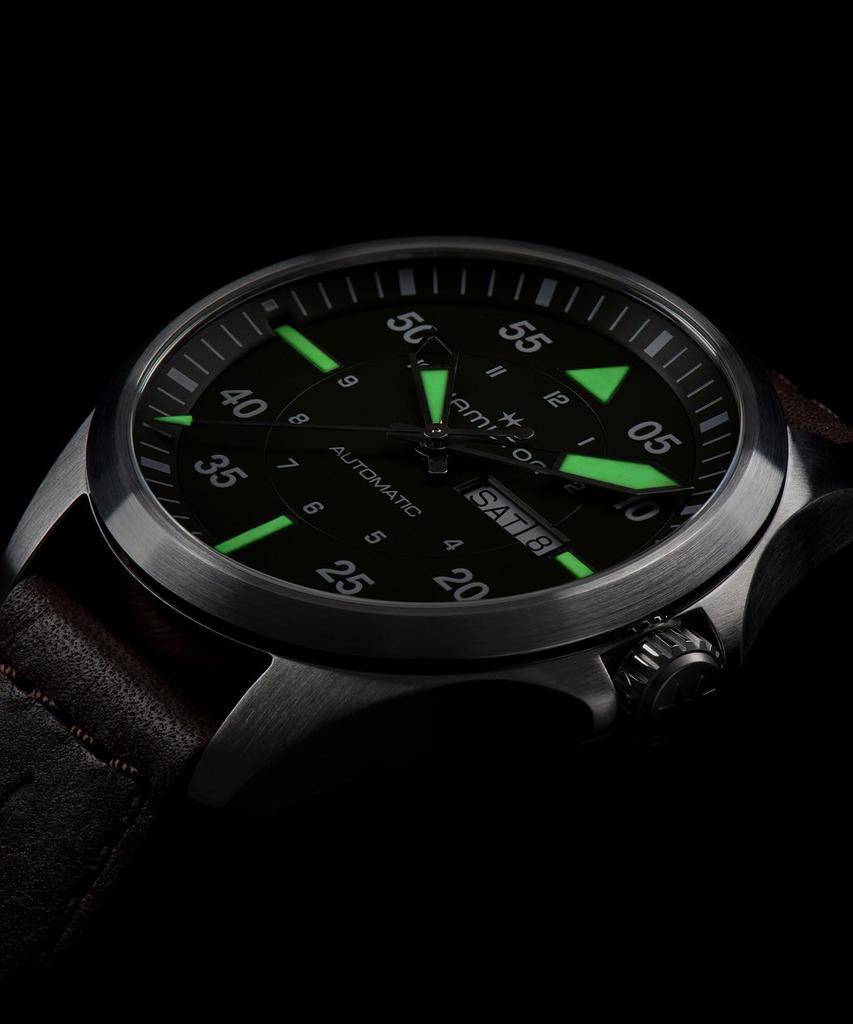 Hamilton Часы Обычная гарантия Khaki Aviation Pilot День Дата Механические Автоматический завод H64635560 Мужские Импортные [Hamilton] [Обычный товар]