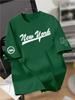 2026 New Fashion Printed Crewneck Tshirt Short Sleeve Casual Loose Fit Unisexs Tees
