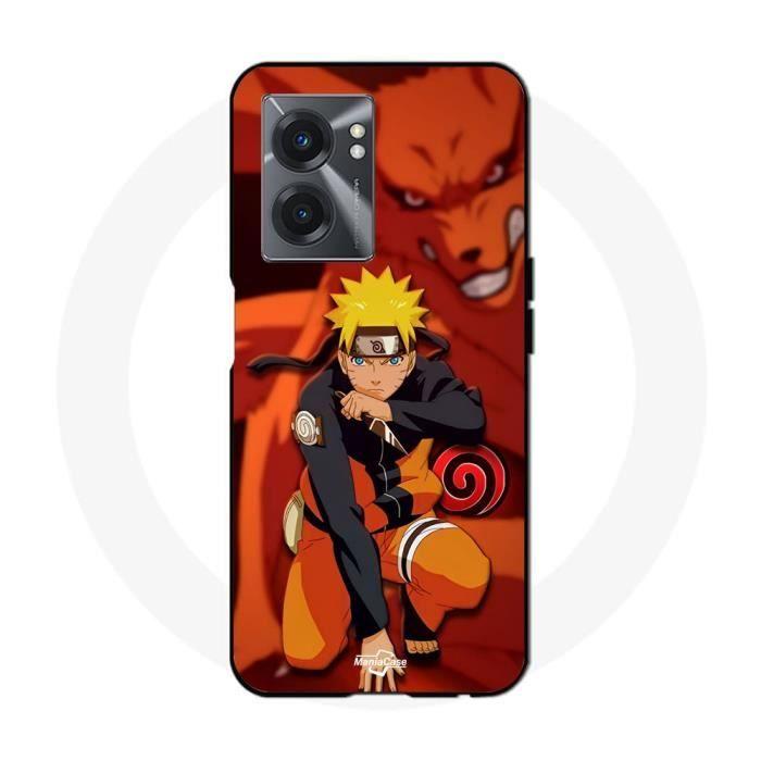 Coque - Maniacase - Realme V23 - Noir - Naruto Kurama - Souple
