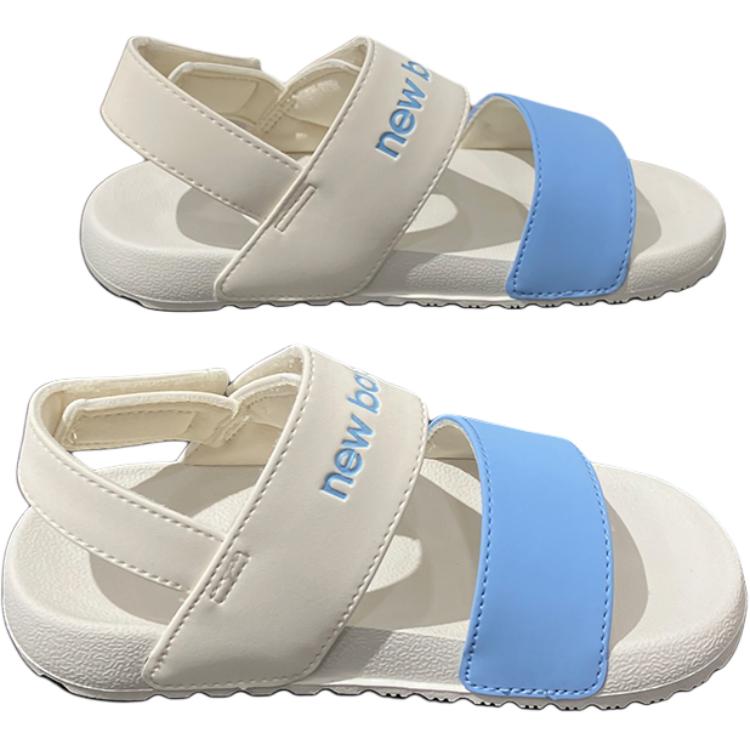 New Balance Nclay Fashionable Comfortable Durable Low-Top Walking Shoes Baby Shoes Apricot Blue SINCLAYB