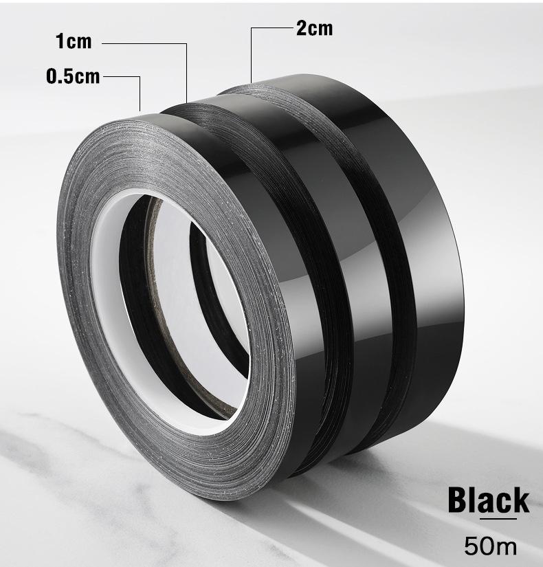 0,5/1/2*5000 см Декор для дома Лента для швов плитки самоклеящаяся лента Напольная настенная водонепроницаемая декоративная лента Уплотнительная лента Наклейка для красивого шва