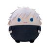 Anime Creative Q Version Jujutsu Kaisen Plush Dolls: Gojo Satoru, Yuji Itadori, Megumi Fushiguro.