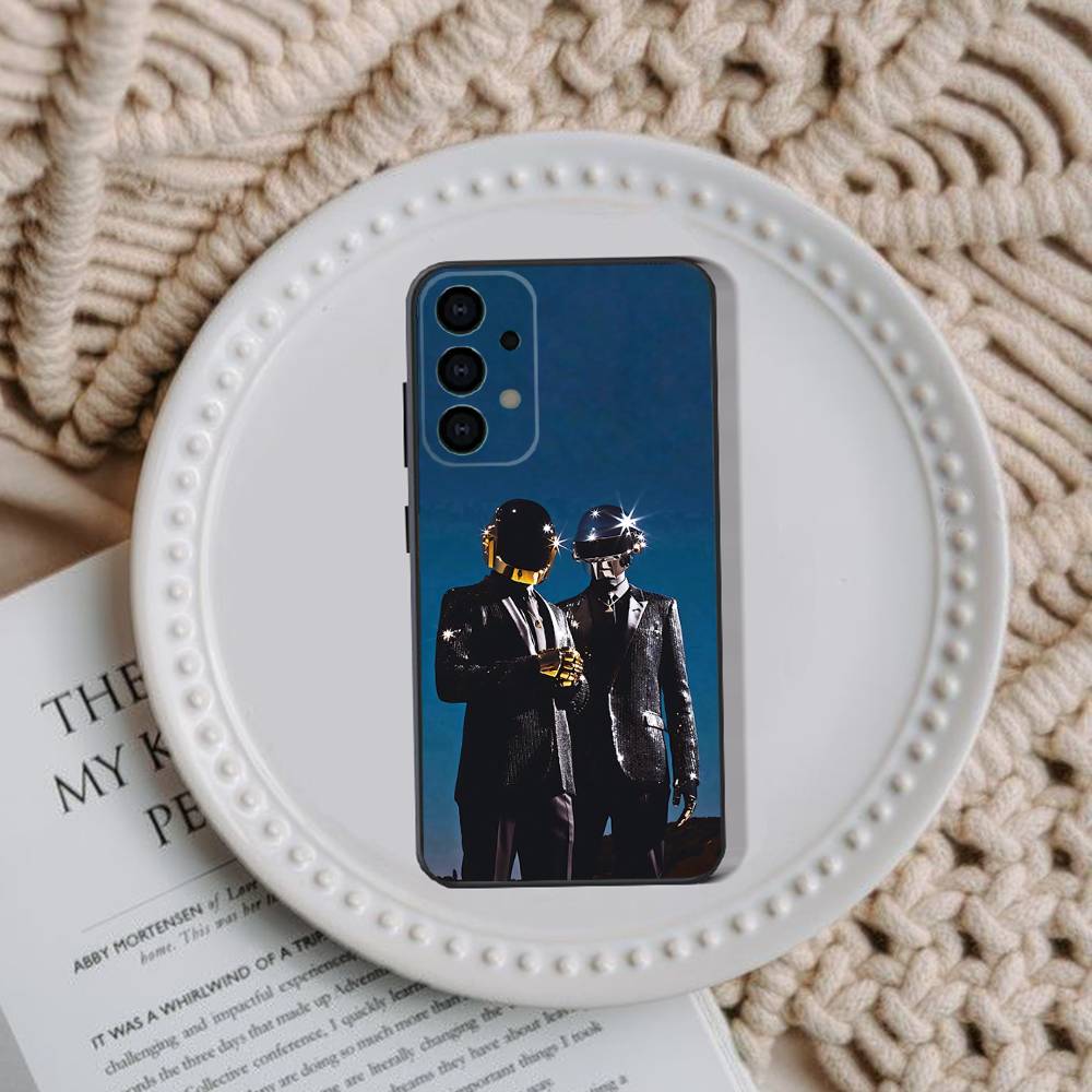 Чехол для телефона Daft Punk для Samsung Galaxy A73,31,32,72,41,53,52,71,22,5G,Note,J7,8,9 Мягкий черный чехол