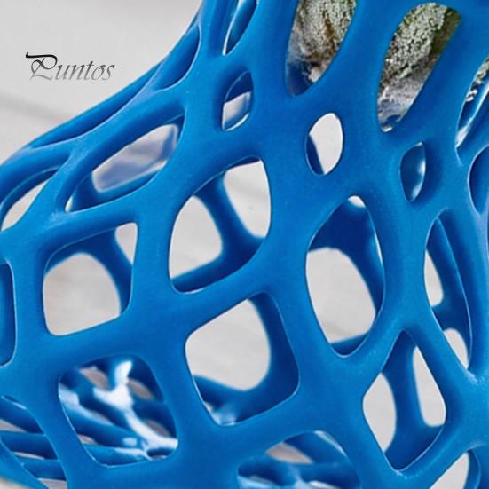 Прочная Основа из ПЛА Материала 3D-печатный Держатель для Воздушных Растений, Полый Сетчатый Ваза, Художественная Подставка для Демонстрации, Подставка Современный Минималистичный Настольный Декор для