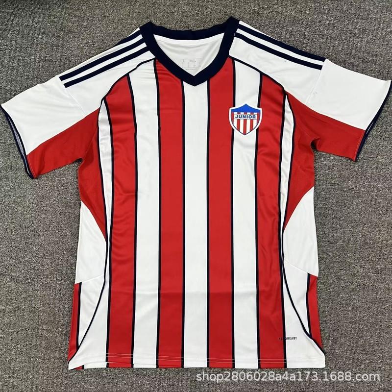 Baranquilla 26/27 Season Home Away Soccer Jersey Breathable Quick-Dry Short Sleeve Football Shirt Men Women