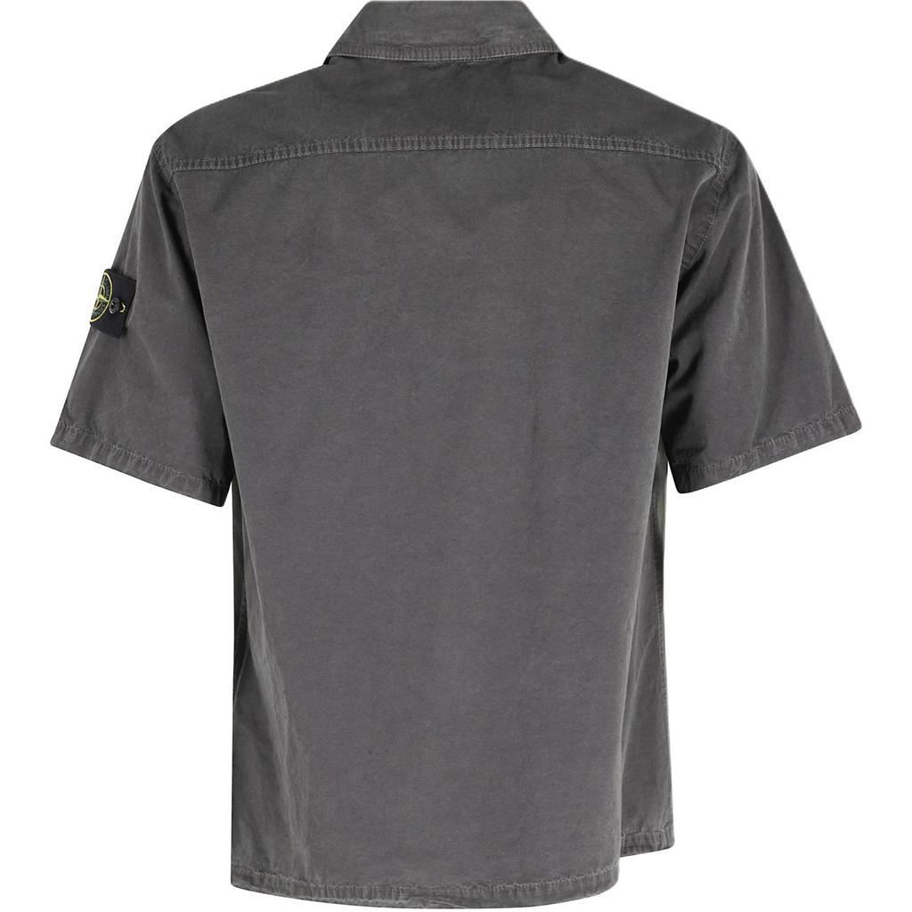 Stone Island Chest Pocket Short Sleeve Shirt Men shirts L1S152100031S00WN-V0165