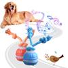Smart Automatic Moving Ball Squeaky Dog Toy with Motion Sensor Compact Design USB Charging Interactive Rolling Pet Toy