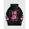Women's Hoodies & Sweatshirts Cute Bear Print Fashion Women's Casual Loose Hoodies