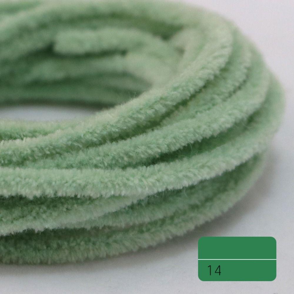 Colored Wool Handmade Twisted Rod Plush Handmade Chenille Stem  Puppy Toy