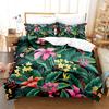 Leaves Animals Bedding Collection Duvet Cover Collection 3D Bedding Digital Printing With Bed Linen Queen Size Children Bedding Collection Fashion