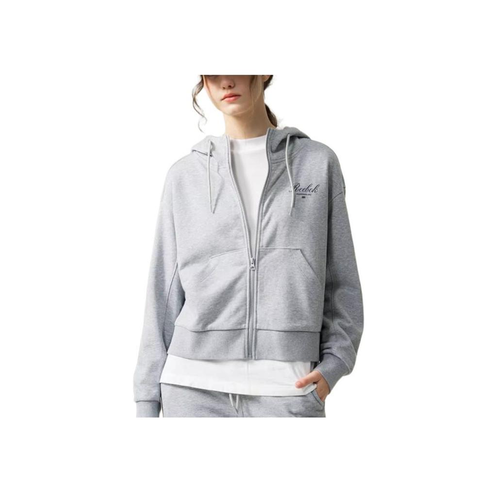 Reebok Casual Comfortable Versatile Jacket Women Jackets Light-Gray 24FRM102WGG3