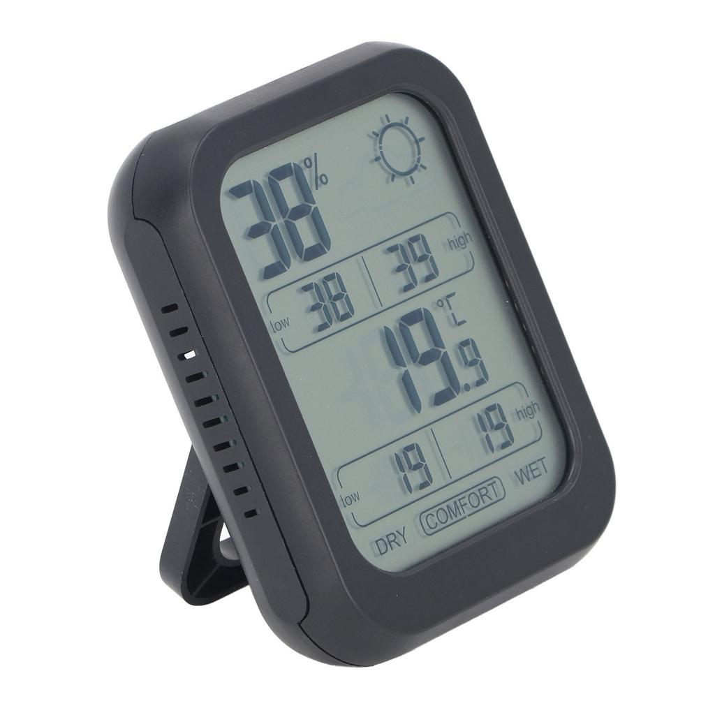 Термометр Датчик влажности Высокое разрешение Большой экран Точный гигрометр Термометр для использования в помещении