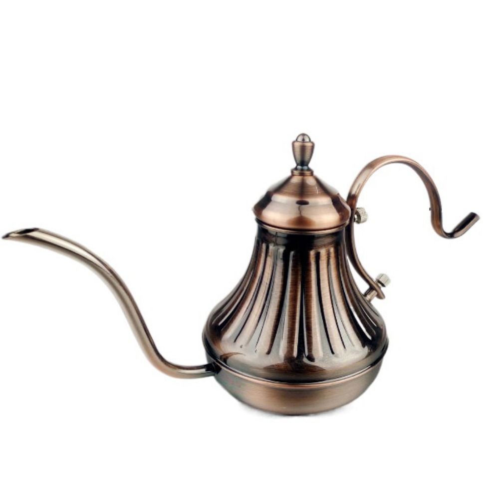 Elegant Coffee Pot Stainless Steel Drip Kettle Vintage Gooseneck Tea Kettle  Kitchen