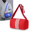 Korean Striped Crossbody Bag: Fashionable, Large-Capacity Casual Shoulder Bag for Couples, Perfect for Outdoor Travel.