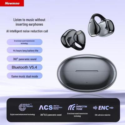 Наушники Bluetooth с костной проводимостью Newmine LY36 с открытым ухом и клипсой