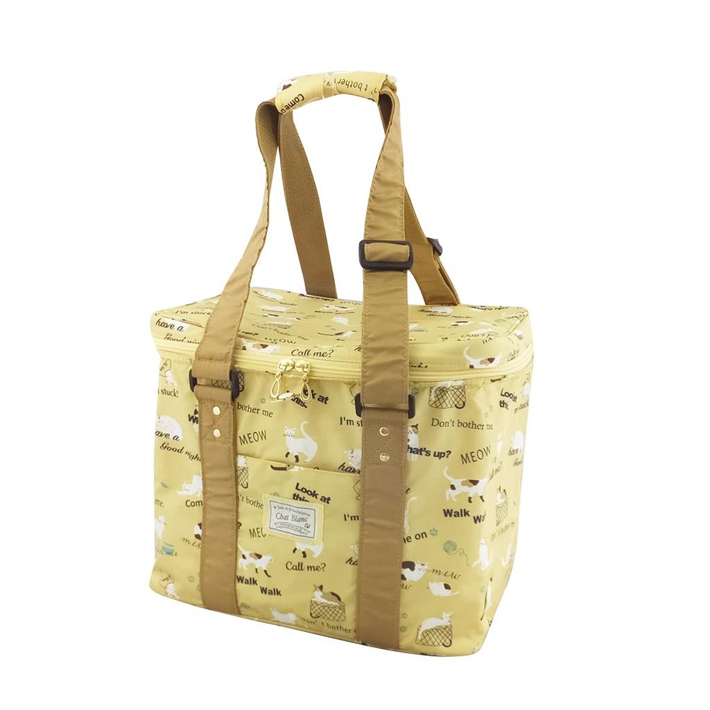 Сумка-холодильник для отдыха, сумка-холодильник для отдыха, мягкий холодильник для отдыха, сумка cat AF6272, холодильник/нагреватель, сумка, сумка, сумка, узор, желтый,