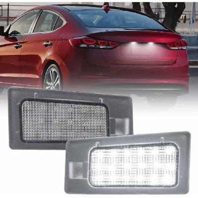 Nsautolighting Светодиодные фонари номерного знака Полностью светодиодный блок фонаря номерного знака для 2011-2018 Hyundai Elan'tra Accent Elan'tra Coupe для 2009-2018 Kia