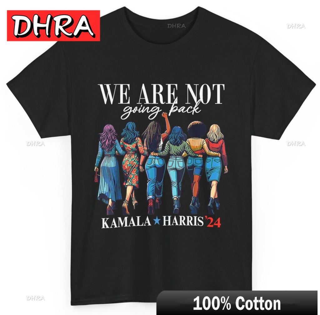 We Are Not Going Back Kamala Harris Waltz 24 Madam President TShirt Cute Tshirts Classic Urban Chic Tee Printed Vacation Outfit