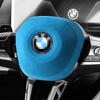 For BMW 5er L5 G60 (-) X3 G45 (2025-) Made of Alcantara Steering Wheel Panel Cover Boot Car Interior Accessories Style B