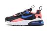 Кроссовки Air Max 270 с амортизацией, износостойкие, низкие, для детей, стиль lifestyle, розово-черно-синие, для детей возрастом 3-7 лет, BQ0102-024