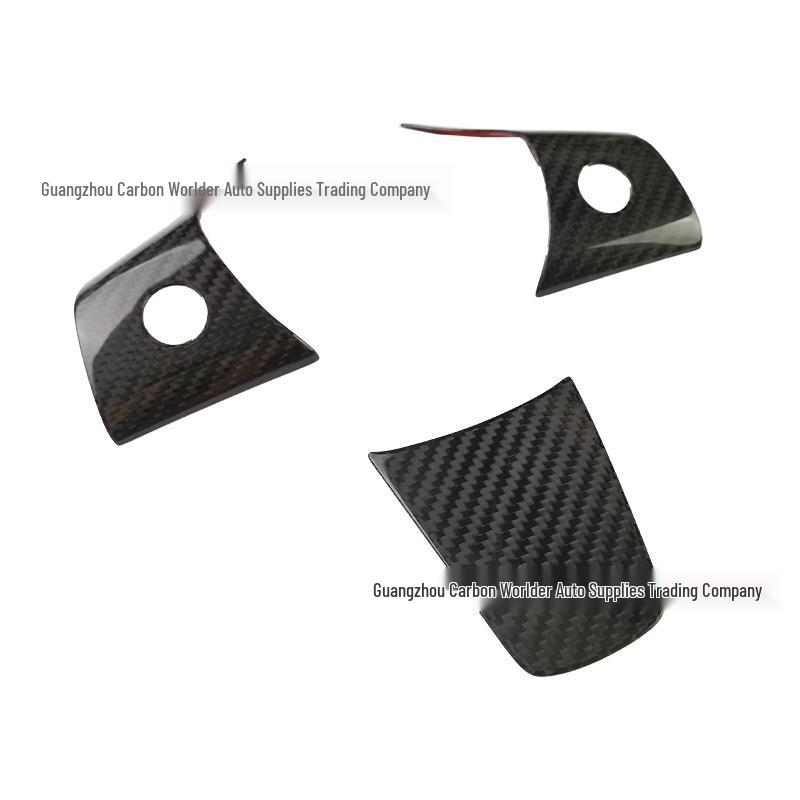 Tesla Model 3/Y Special Edition Non-Slip Dry Carbon Fiber Steering Wheel Decoration