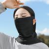 Дышащая Ветрозащитная Маска для Лица для Зимних Видов Спорта Велосипеда Двухслойная Термомаска для Велосипеда С Ушными Петлями
