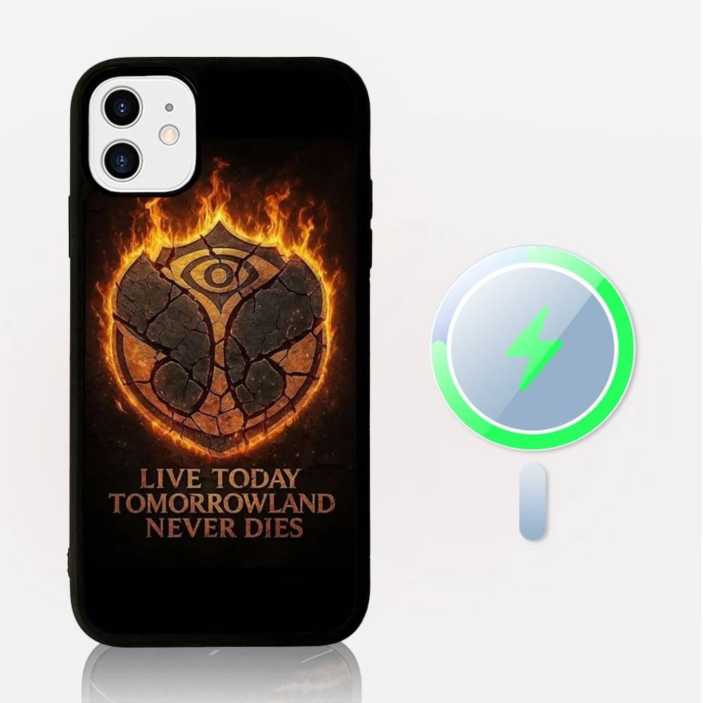 Чехол для телефона T-TomorrowlandS Магнитный чехол для iPhone 17 16 14 13 12 11 15 Pro Max Plus Для Magsafe Беспроводная зарядка Чехол